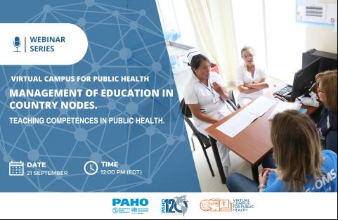 The Virtual Campus holds a virtual seminar with the topic "Teaching competences in Public Health”